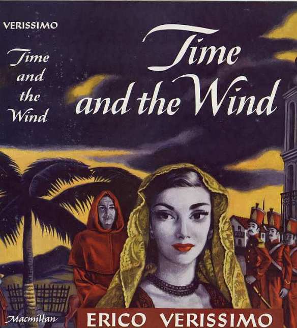 Time and the Wind, book jacket by Bernard Safran, Macmillan Publishing 1951
