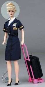 Barbie doll stewardess